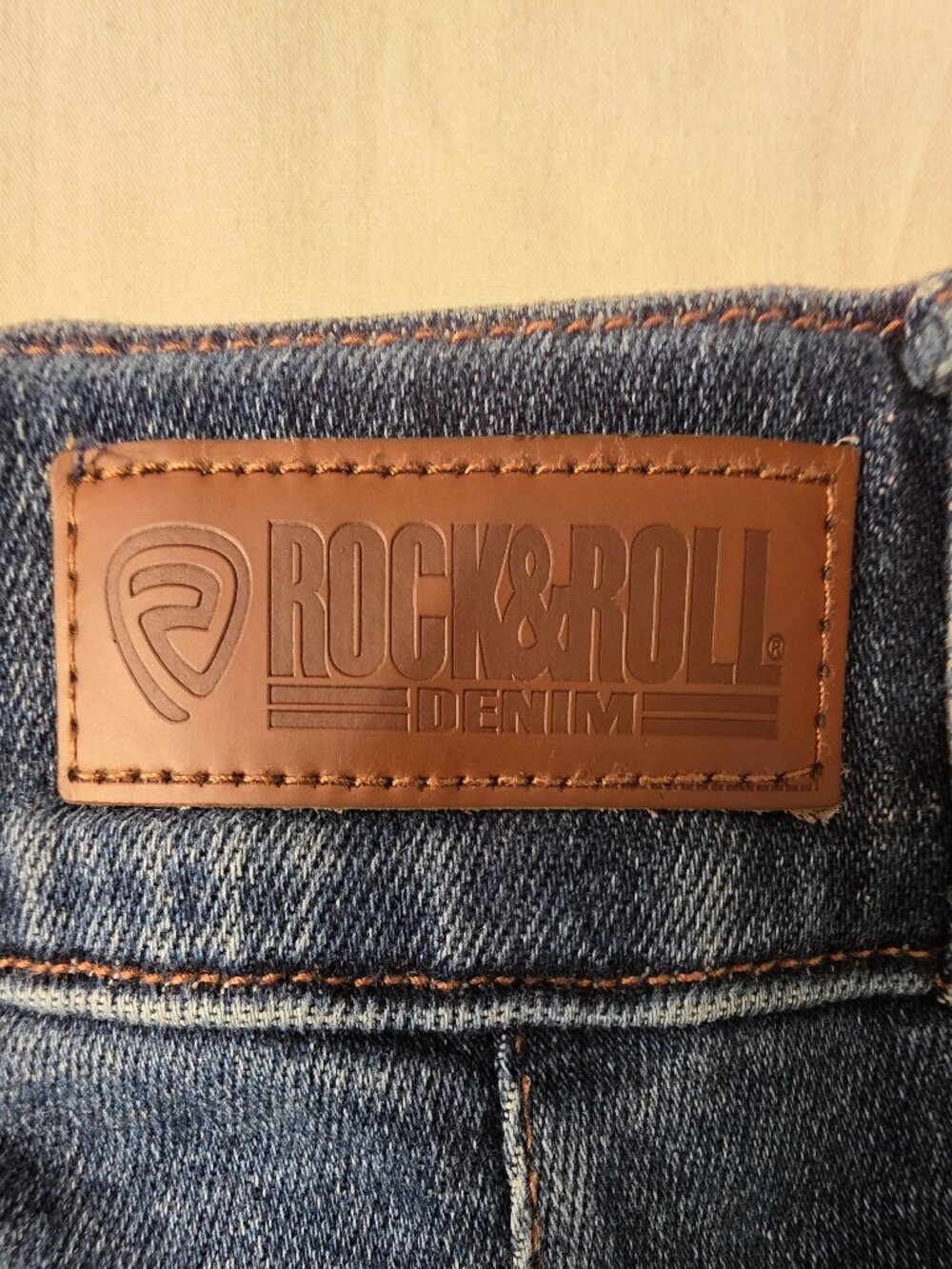 Rock&Roll Denim Women's High-Rise, Flare Leg Denim Trousers, Size 30x30 - Picture 7 of 11